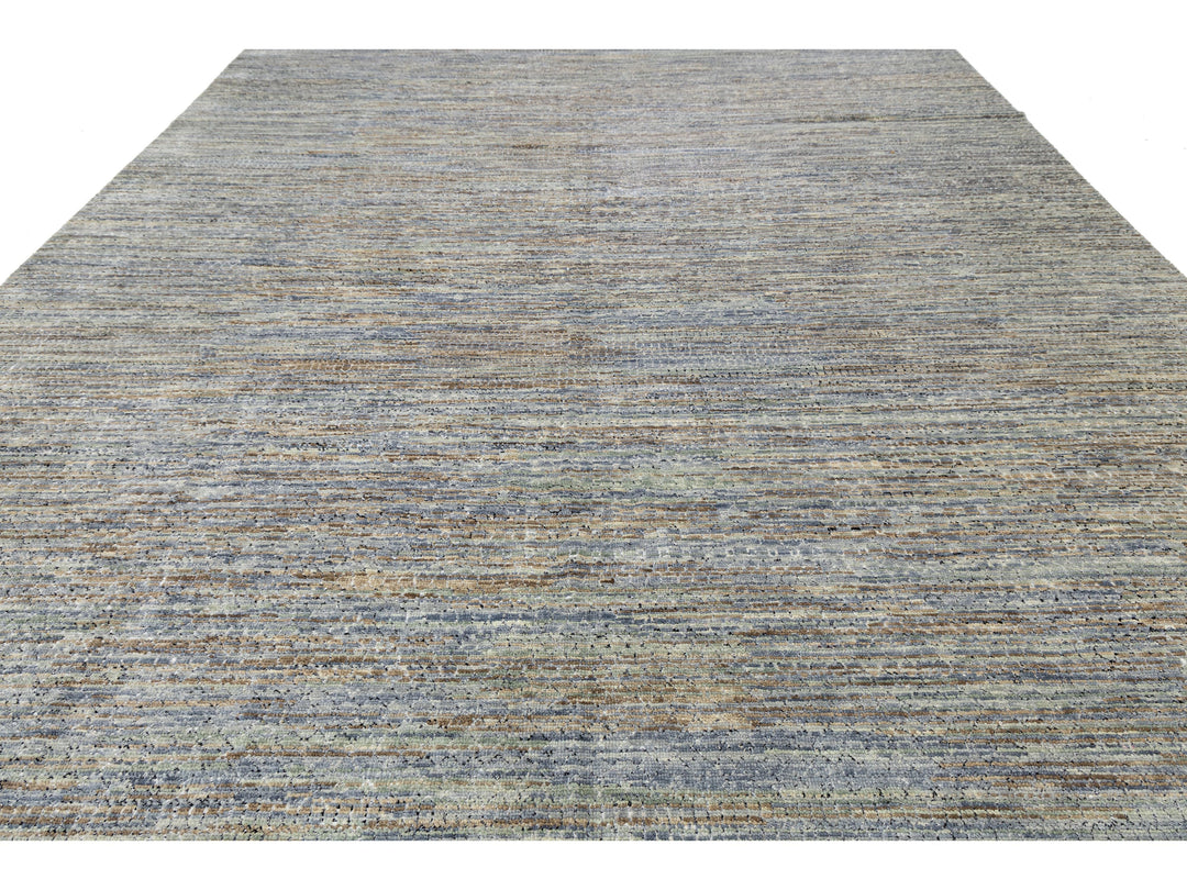 Modern Savannah Wool Rug 12 X 15