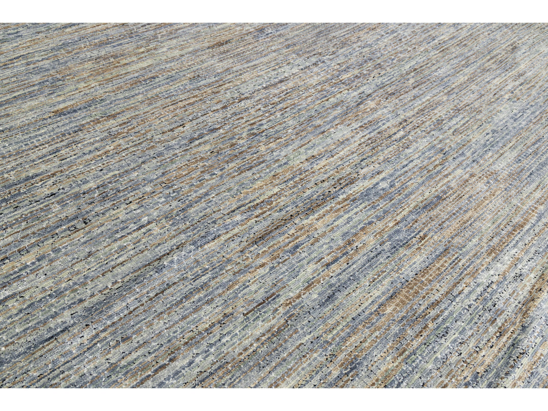 Modern Savannah Wool Rug 12 X 15