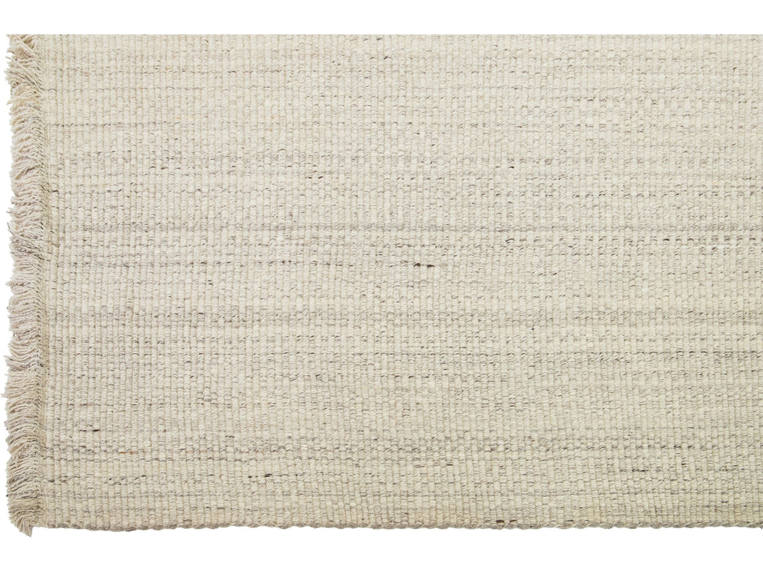 Modern Flatweave Wool Rug 12 X 15
