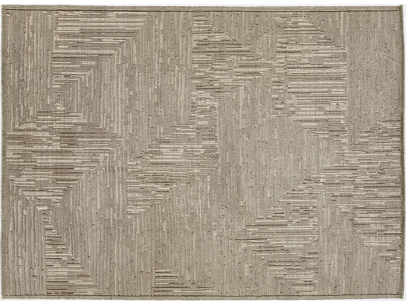 Modern Moroccan Wool Rug 10 X 14