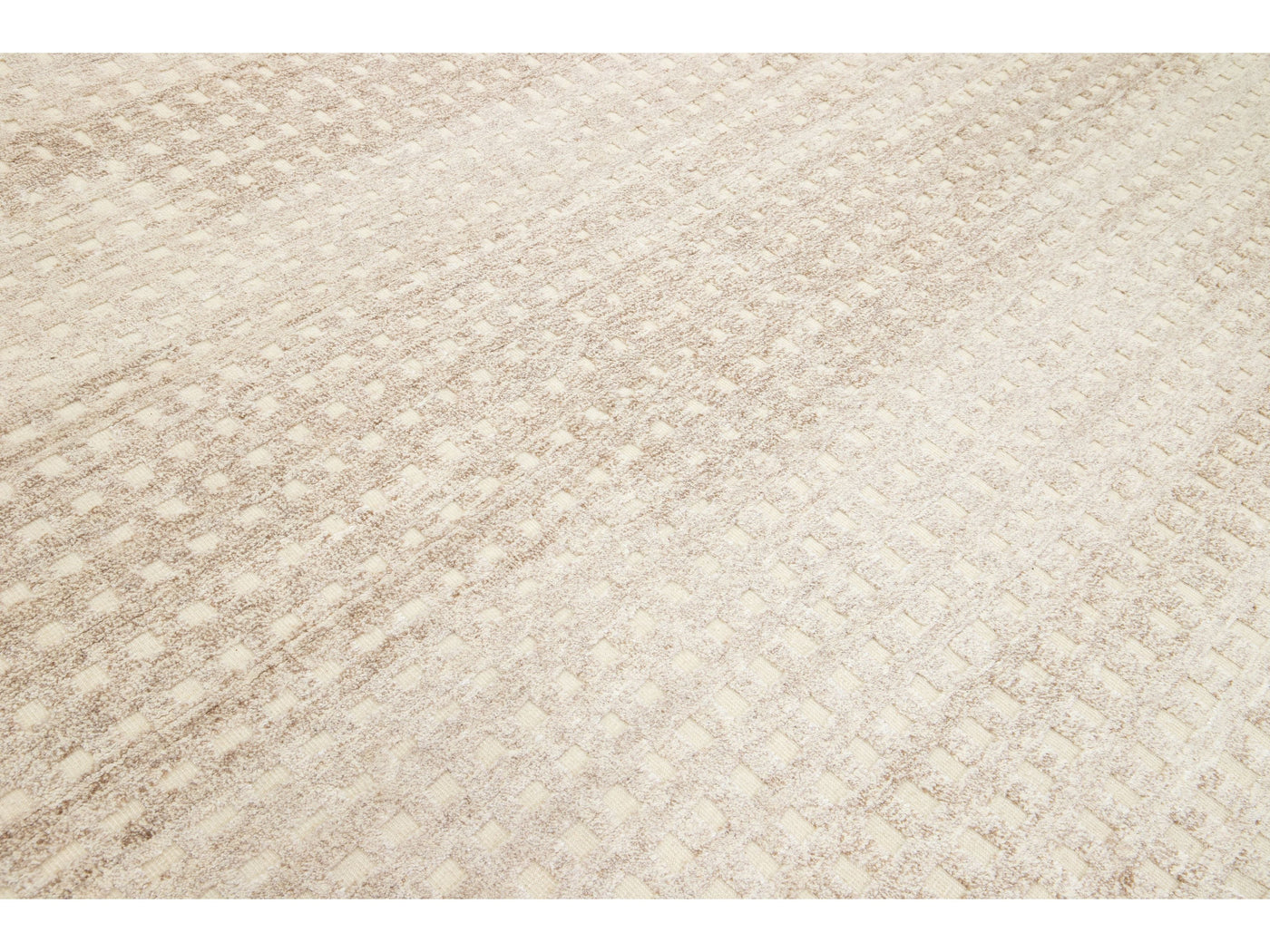 Modern Moroccan Wool Rug 9 X 12