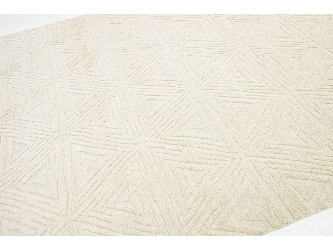 Modern Moroccan Wool Rug 8 X 10