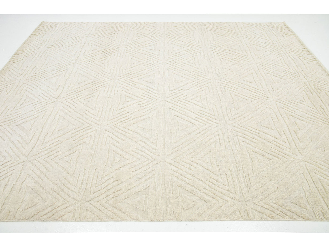 Modern Moroccan Wool Rug 8 X 10