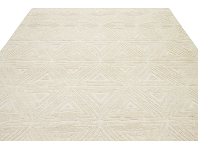 Modern Moroccan Wool Rug 8 X 10