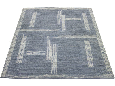 Modern Moroccan Wool Rug 12 X 15