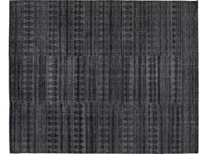 Modern Moroccan Wool Rug 12 X 15