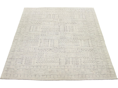 Modern Moroccan Wool Rug 12 X 15