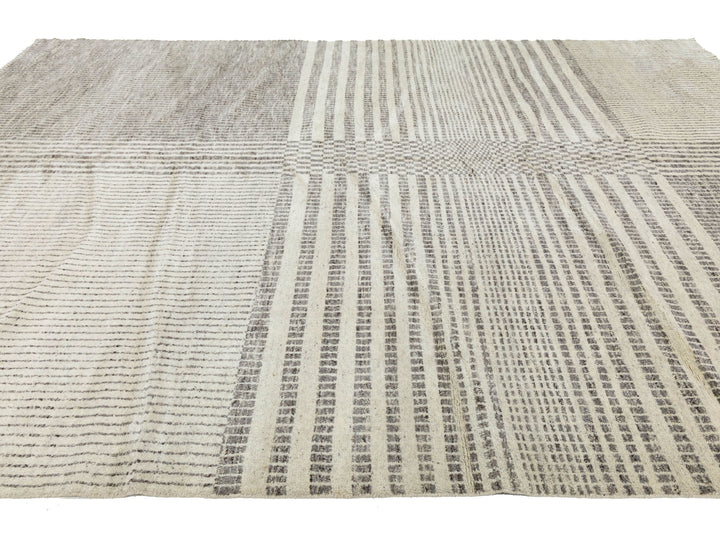 Modern Wool Rug 10 X 14