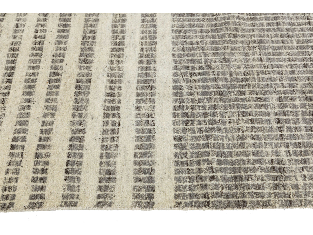 Modern Wool Rug 10 X 14