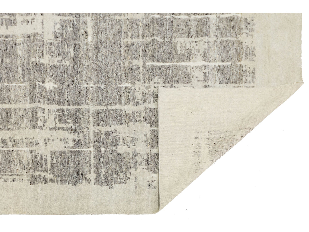 Modern Wool Rug 12 X 15