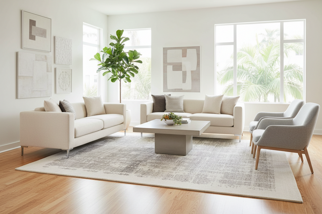 Modern Wool Rug 12 X 15