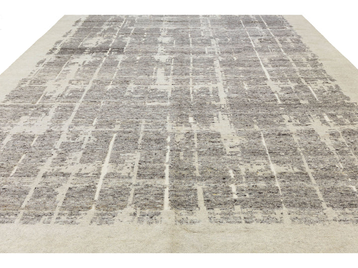 Modern Wool Rug 12 X 15