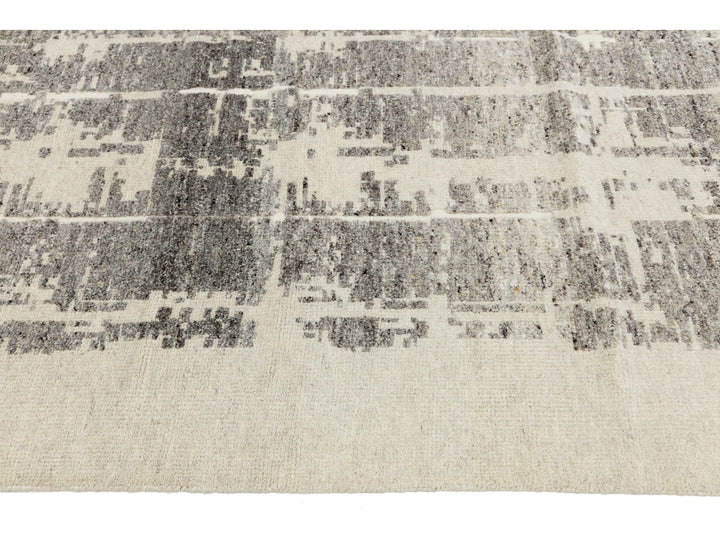 Modern Wool Rug 12 X 15