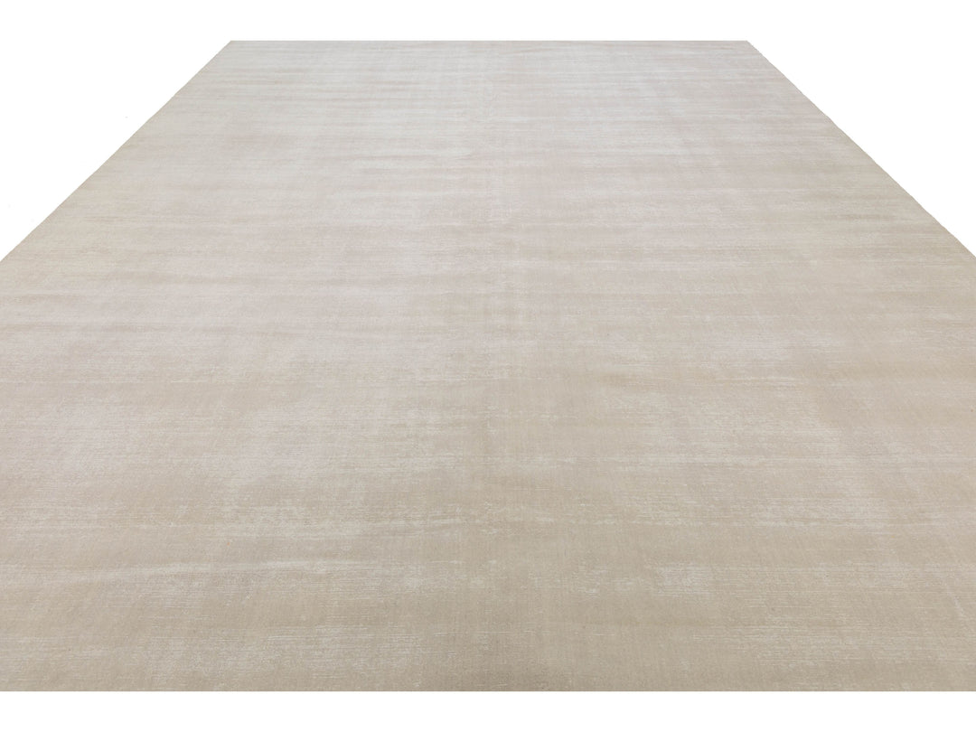 Modern Wool Rug 12 X 18