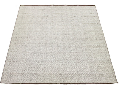 Modern Flatweave Wool Rug 12 X 15