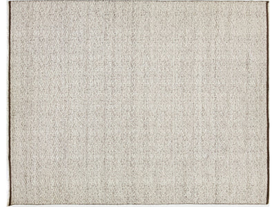 Modern Flatweave Wool Rug 12 X 15