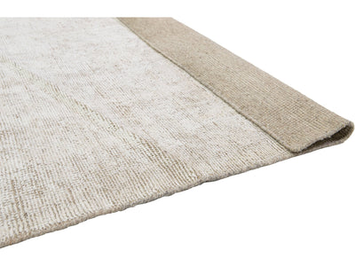 Modern Moroccan Wool Rug 12 X 15