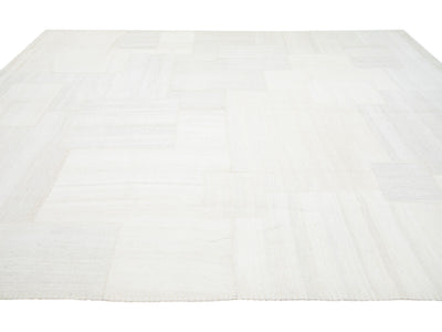 Modern Kilim Wool Rug 10 X 13