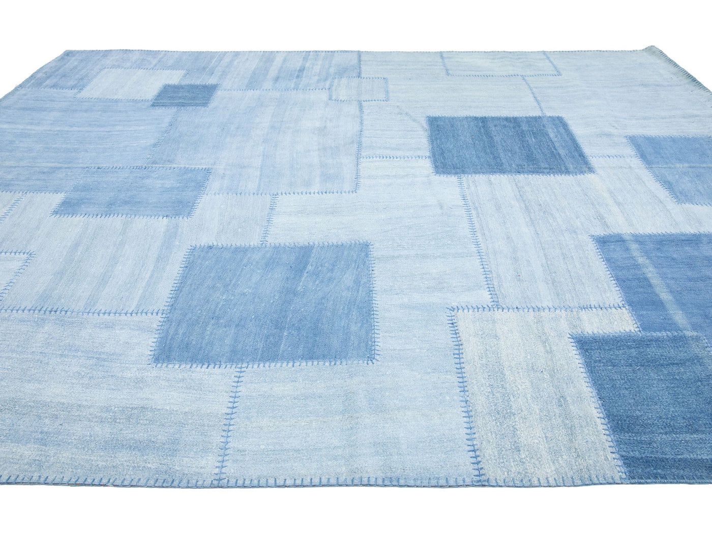 Modern Kilim Wool Rug 10 X 13