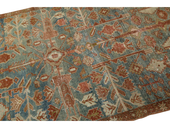 Antique Malayer Wool Rug 4 X 7