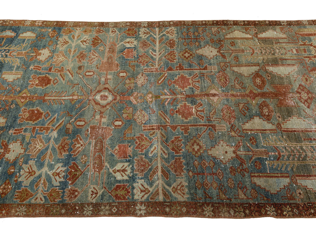 Antique Malayer Wool Rug 4 X 7