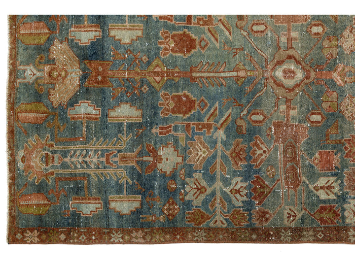 Antique Malayer Wool Rug 4 X 7