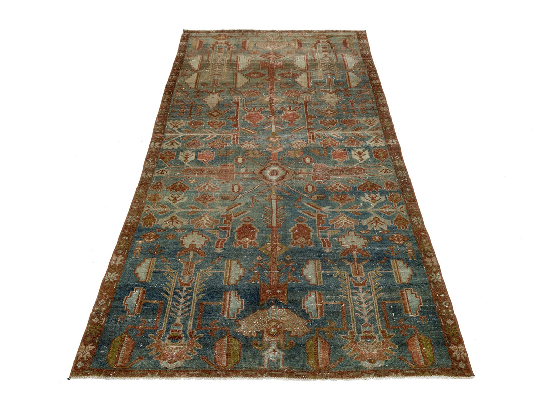 Antique Malayer Wool Rug 4 X 7