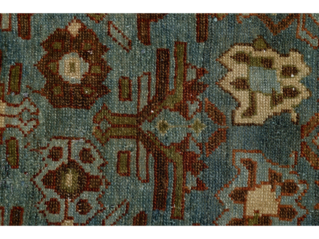 Antique Bidjar Wool Rug 4 X 6