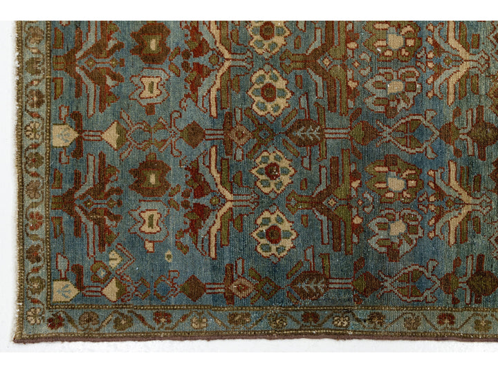 Antique Bidjar Wool Rug 4 X 6