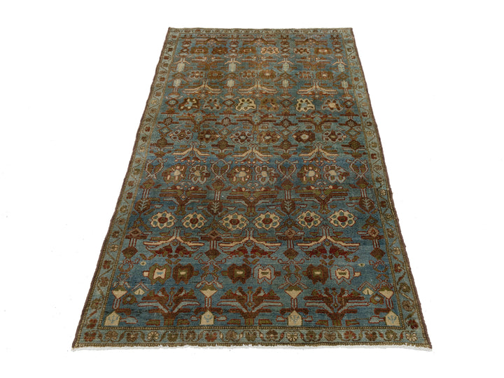 Antique Bidjar Wool Rug 4 X 6