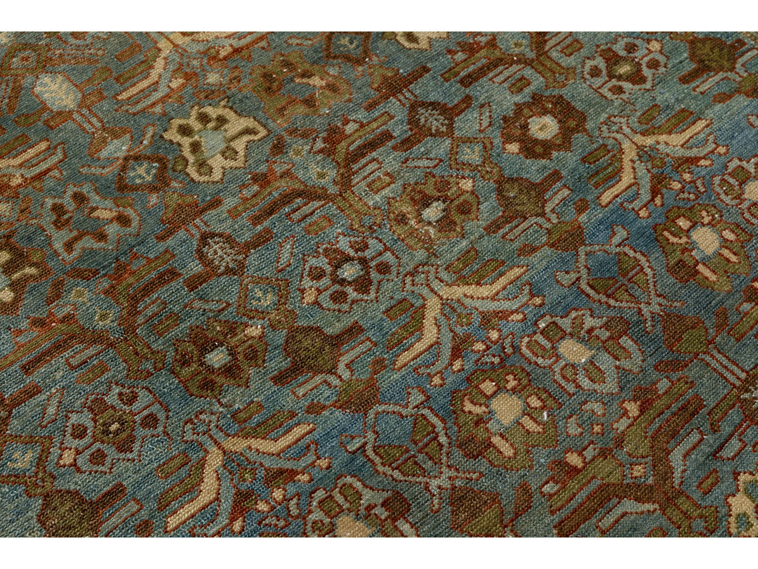 Antique Bidjar Wool Rug 4 X 6