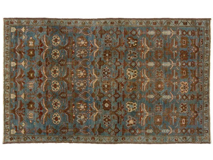 Antique Bidjar Wool Rug 4 X 6