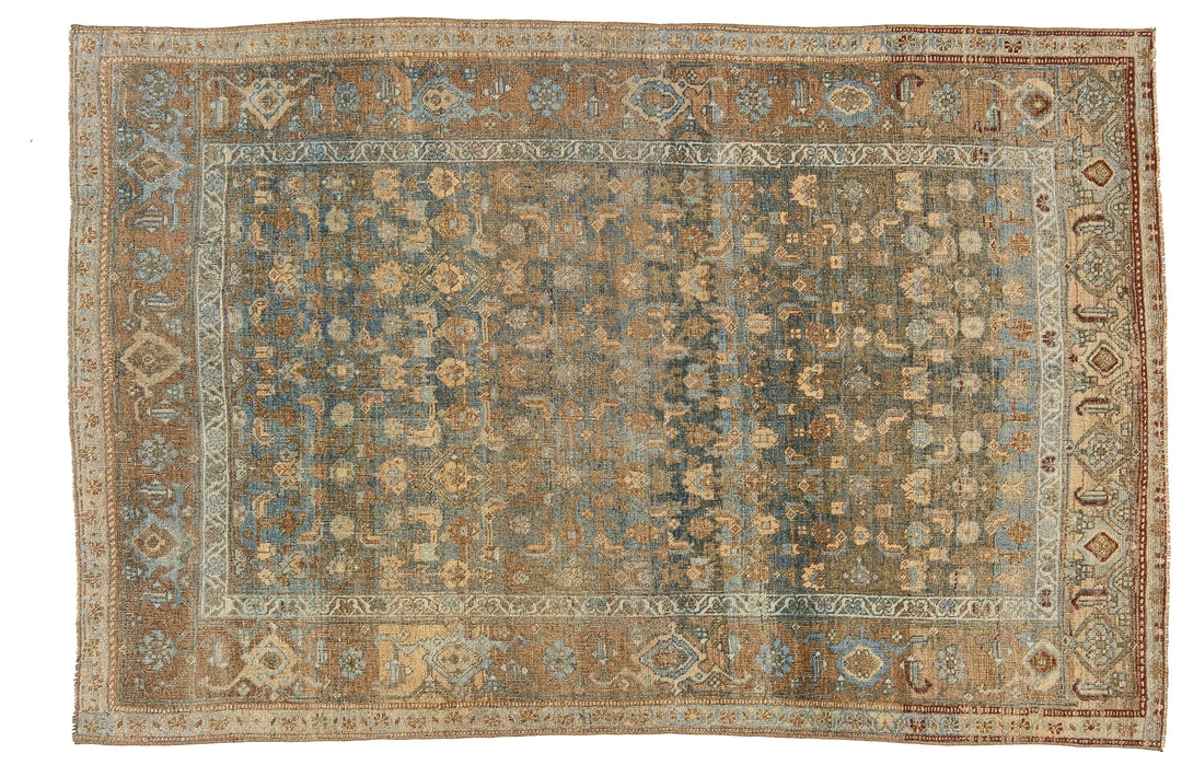 Antique Malayer Wool Rug 4 X 7