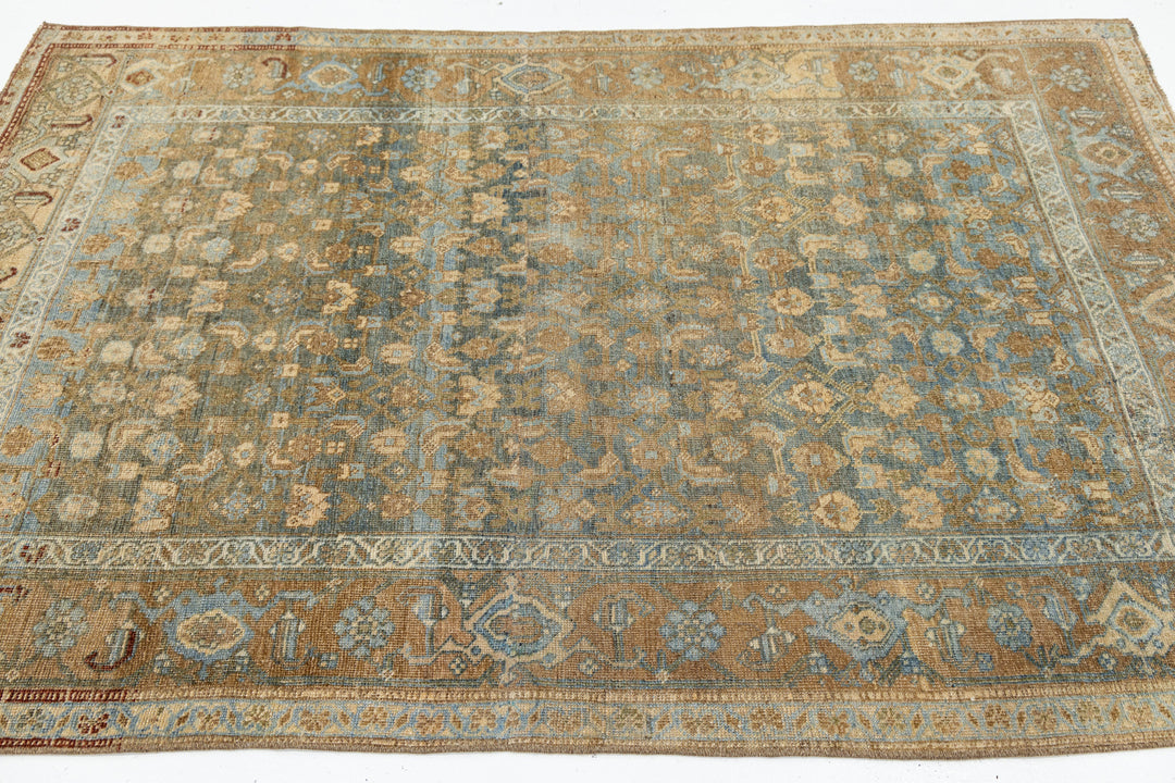 Antique Malayer Wool Rug 4 X 7