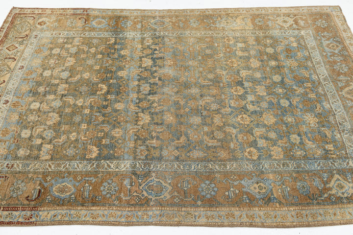 Antique Malayer Wool Rug 4 X 7