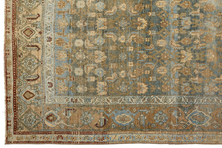 Antique Malayer Wool Rug 4 X 7