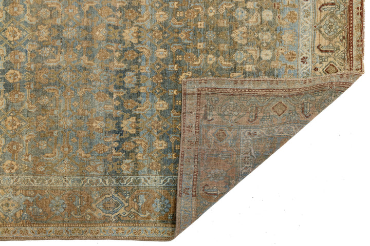 Antique Malayer Wool Rug 4 X 7
