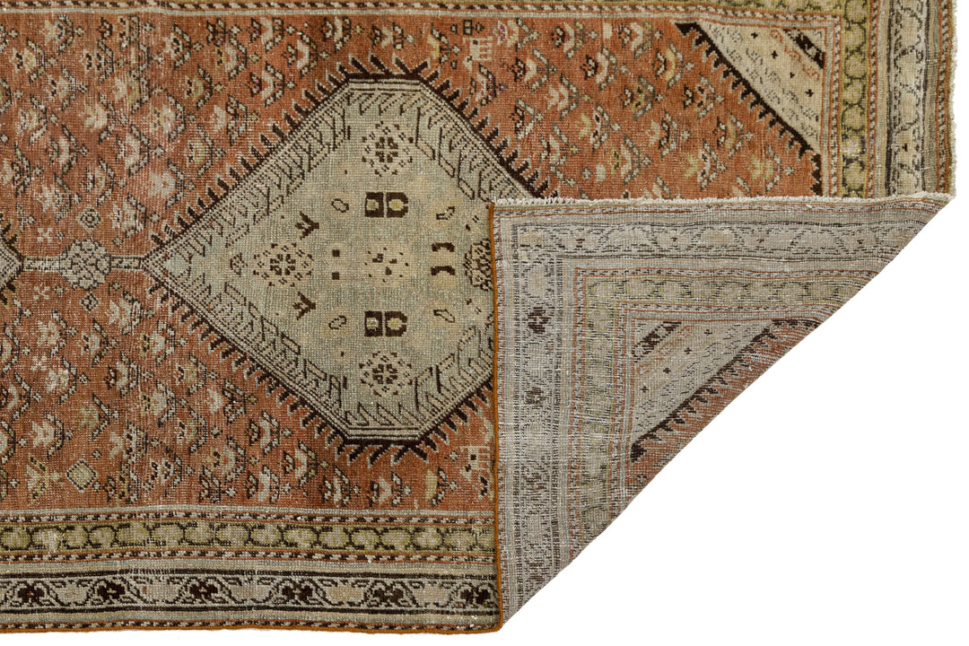 Antique Malayer Wool Runner 3 X 11