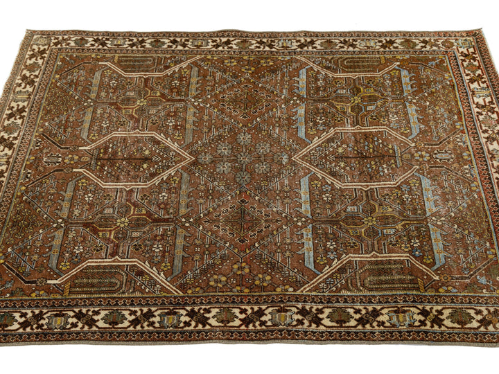 Antique Malayer Wool Rug 3 X 5