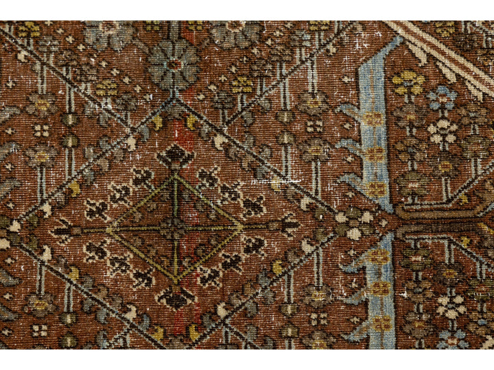 Antique Malayer Wool Rug 3 X 5
