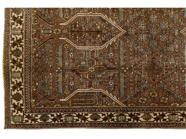Antique Malayer Wool Rug 3 X 5