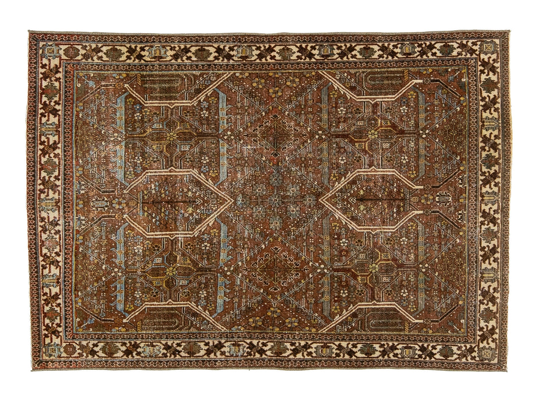 Antique Malayer Wool Rug 3 X 5