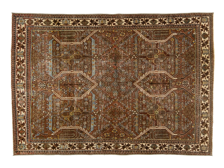 Antique Malayer Wool Rug 3 X 5