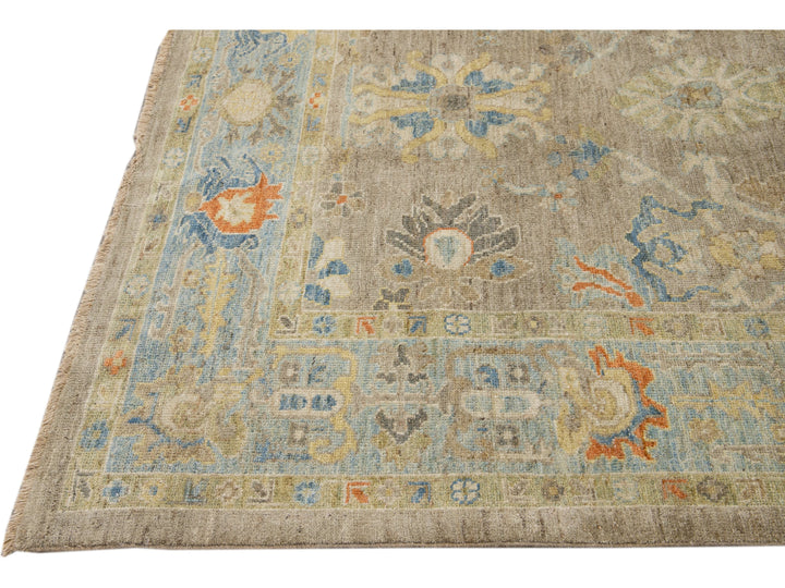 Modern Sultanabad Wool Rug 6 X 10