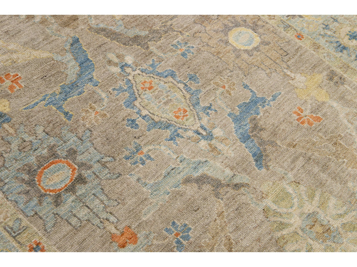 Modern Sultanabad Wool Rug 6 X 10