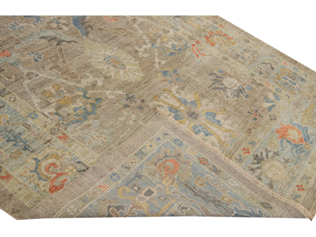 Modern Sultanabad Wool Rug 6 X 10