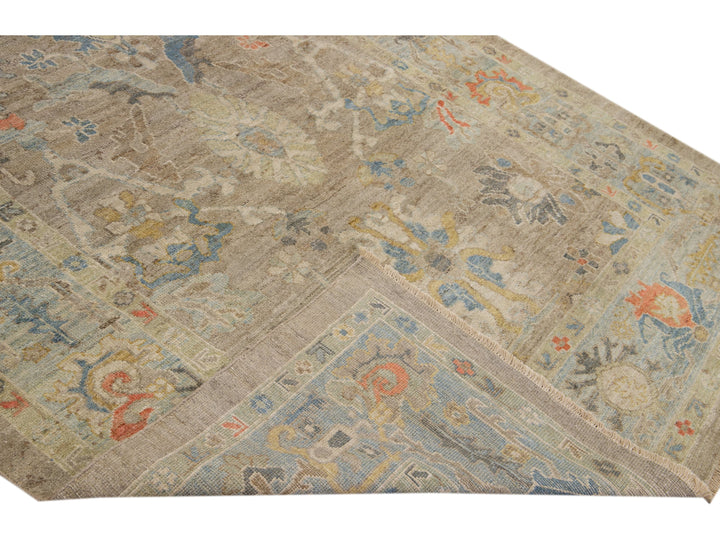 Modern Sultanabad Wool Rug 6 X 10