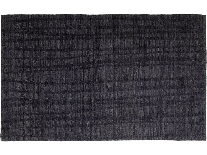 Contemporary Wool and Linen Custom Rug