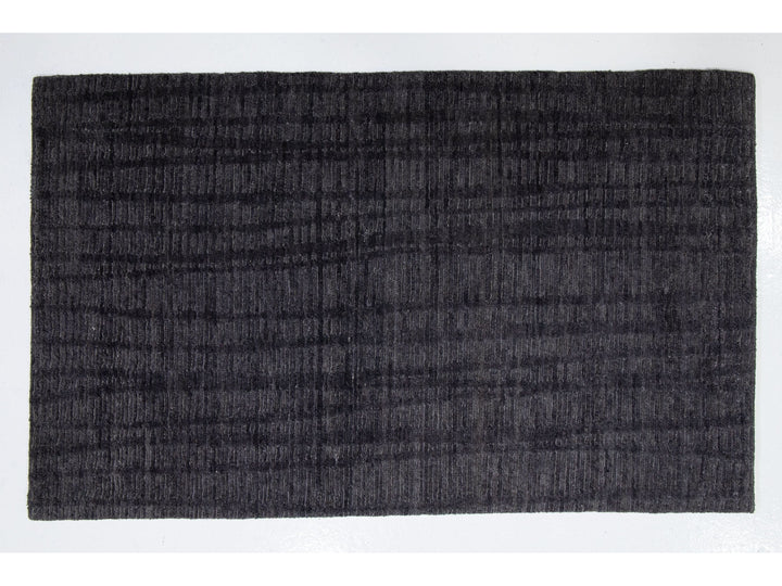 Contemporary Wool and Linen Custom Rug
