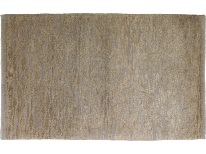Contemporary Wool and Silk Custom Rug
